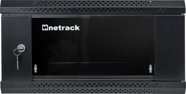 Επιτοίχια ντουλάπα διακομιστή RACK 19" 4U 400mm NetRack ECO-Line μαύρη