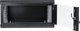 Επιτοίχια ντουλάπα διακομιστή RACK 19" 4U 400mm NetRack ECO-Line μαύρη