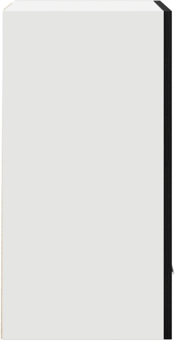 Κρεμαστή Ντουλάπα Μαύρη Δρυς 50x31x60 cm από Υλικό Ξύλου