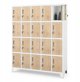 Ντουλάπα με Ντουλάπια ROBERT, 1360 x 1720 x 450 mm, Eco Design: λευκή/δρυς σονόμα