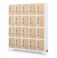 Ντουλάπα με Ντουλάπια ROBERT, 1360 x 1720 x 450 mm, Eco Design: λευκή/δρυς σονόμα