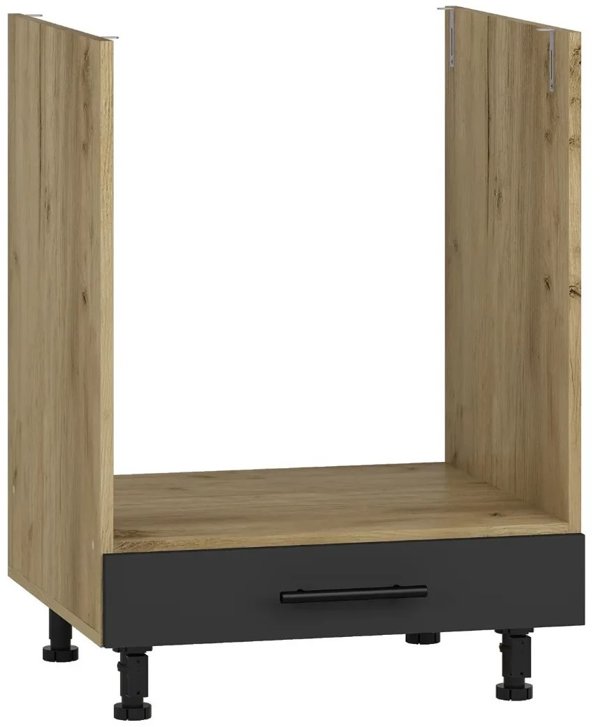 Ντουλάπι για φούρνο 60 VENTO DP-60/82 ανθρακί HALMAR