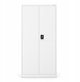 Μεταλλική αποθηκευτική ντουλάπα DAWID 900x1850x400 mm, Smart: λευκή