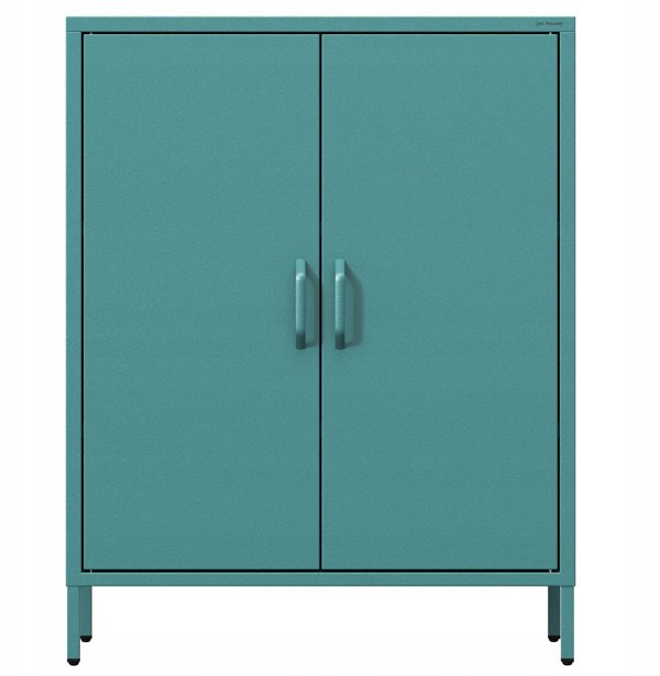 Ντουλάπι με ράφια VITO, 800 x 1015 x 400 mm, Modern: θαλασσί