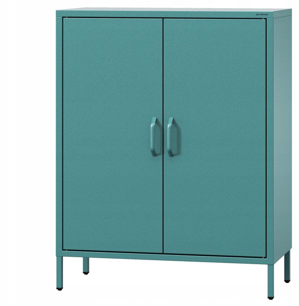 Ντουλάπι με ράφια VITO, 800 x 1015 x 400 mm, Modern: θαλασσί