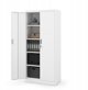 Ντουλάπα JAN Compact 1750 x 800 x 400 mm, Λευκή