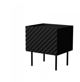 Szafka nocna 2szt LUCCA 47x40x52 czarny