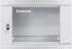 Επιτοίχια ντουλάπα RACK 19" 6U, 400mm, NetRack ECO-Line, γκρι, γυάλινη πόρτα