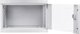 Επιτοίχια ντουλάπα RACK 19" 6U, 400mm, NetRack ECO-Line, γκρι, γυάλινη πόρτα