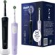 Οδοντόβουρτσα Oral-B Vitality Pro D103 Duo 2 τεμ. Μαύρο/Μωβ