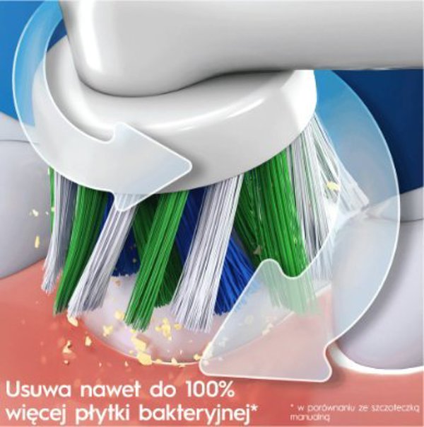 Οδοντόβουρτσα Oral-B Vitality Pro D103 Duo 2 τεμ. Μαύρο/Μωβ