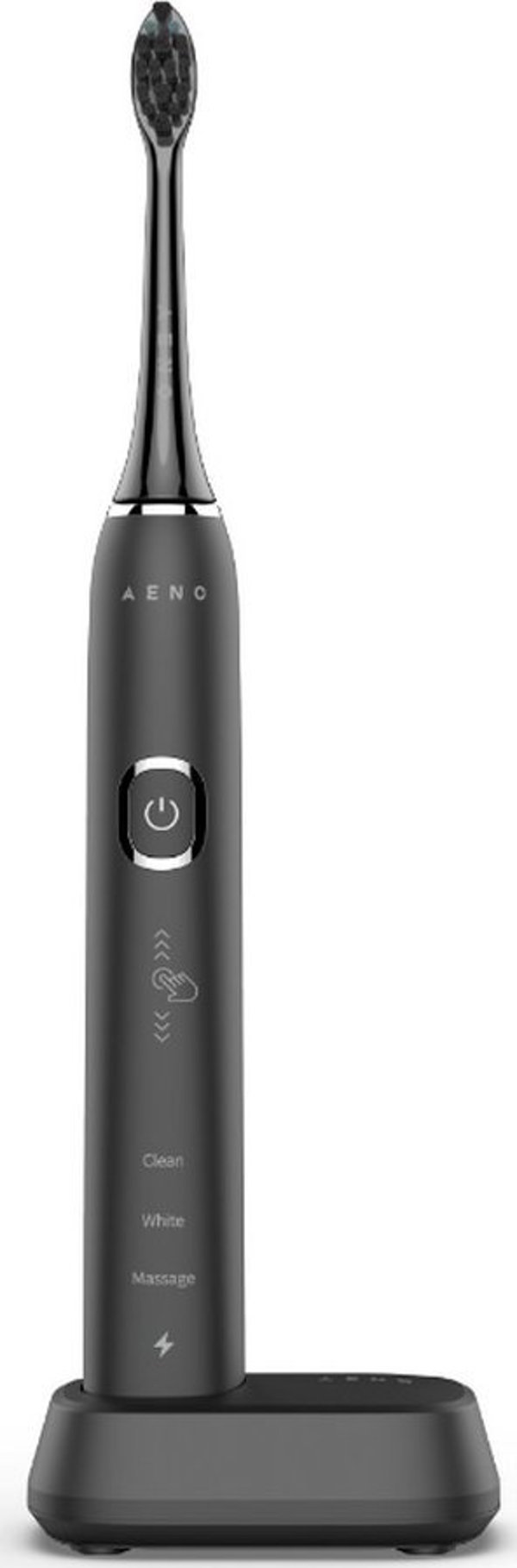 Aeno Sonic Οδοντόβουρτσα DB4 Μαύρη, Επαναφορτιζόμενη με 46.000 Κινήσεις ανά Λεπτό
