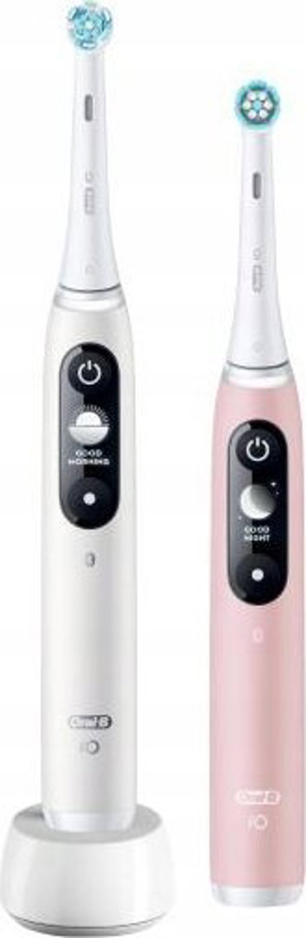 Οδοντόβουρτσα Oral-B iO Series 6 Duo 2 τεμ. Λευκό/Ροζ