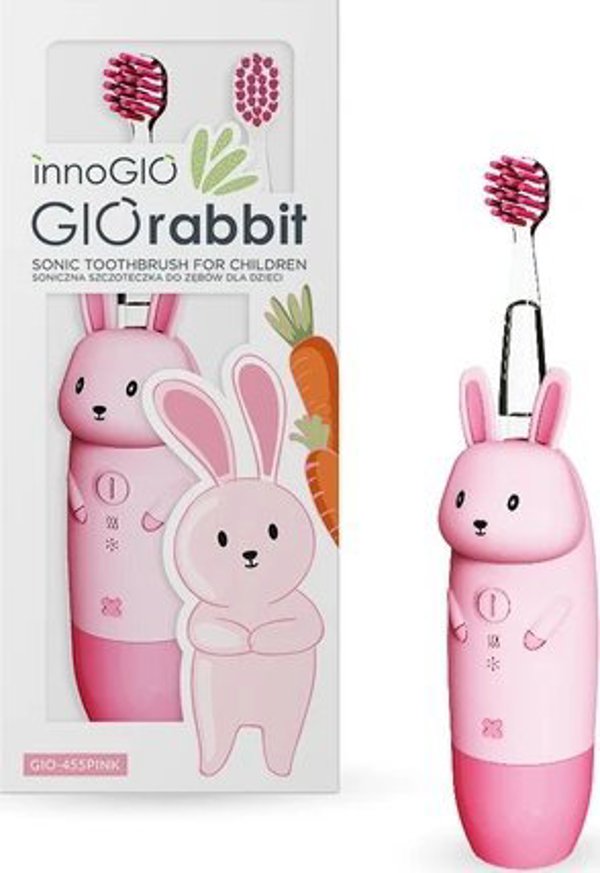 Οδοντόβουρτσα InnoGio GIOrabbit Ροζ Ροζ