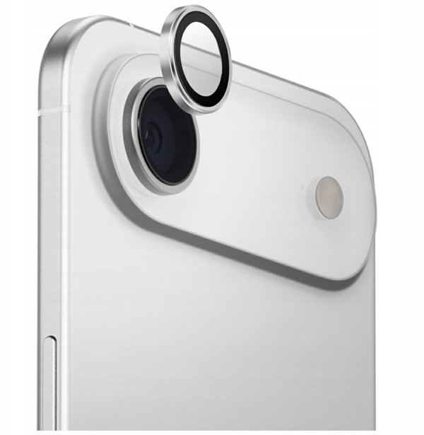 Uniq Optix Aluminium Προστατευτικό Φακού Κάμερας για Apple iPhone, Ασημί