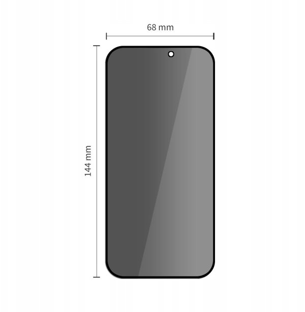 Tech-Protect Γυαλί Προστασίας Privacy Quick Set Spy+ για Apple iPhone 15 / 16, 2 Τεμάχια