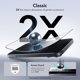 Γυαλί ασφαλείας ESR Ultrafit για Apple iPhone 17 Pro διαφανές [2 ΤΕΜΑΧΙΑ]