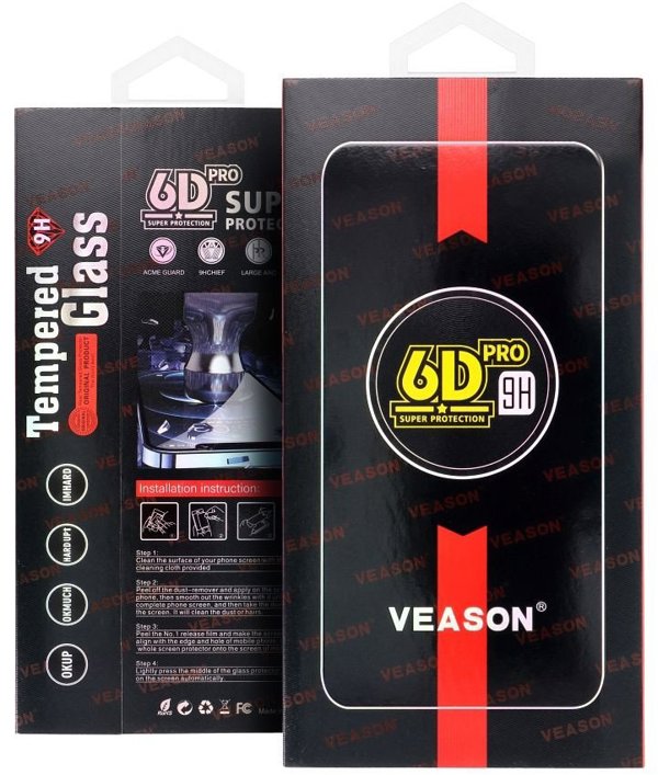 Veason Tempered Glass 6D Pro για Samsung Galaxy S20 FE - Μαύρο