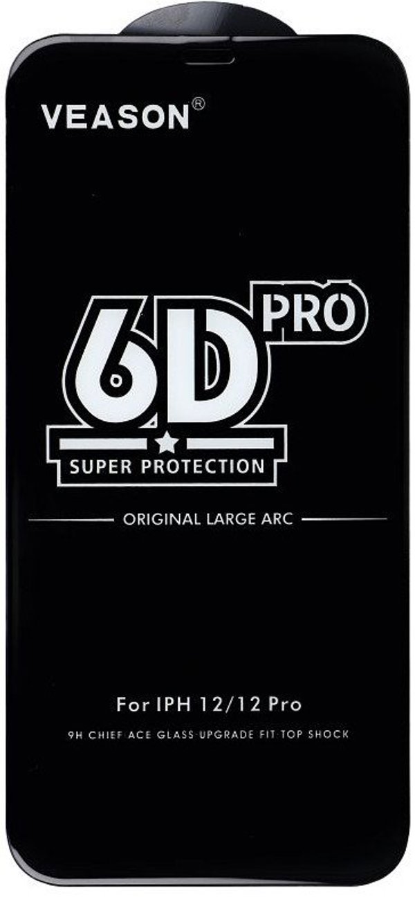 Veason Tempered Glass 6D Pro για Samsung Galaxy S20 FE - Μαύρο