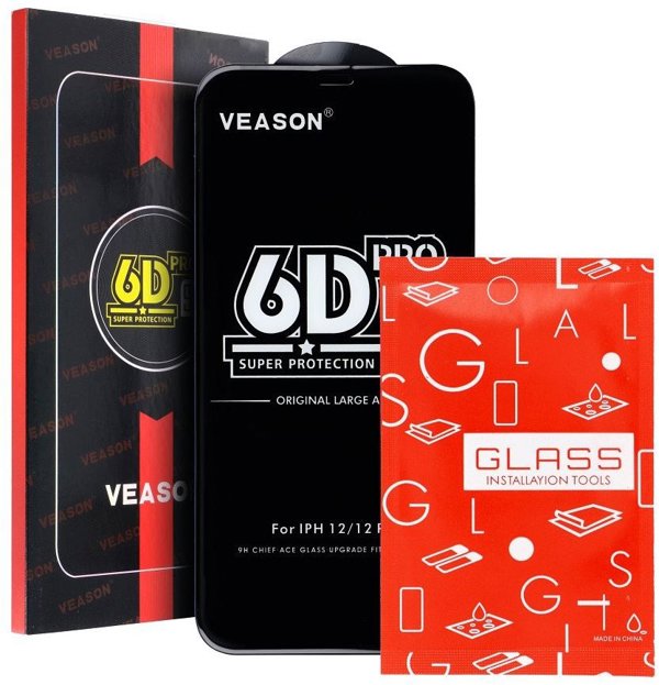 Veason Tempered Glass 6D Pro για Samsung Galaxy S20 FE - Μαύρο