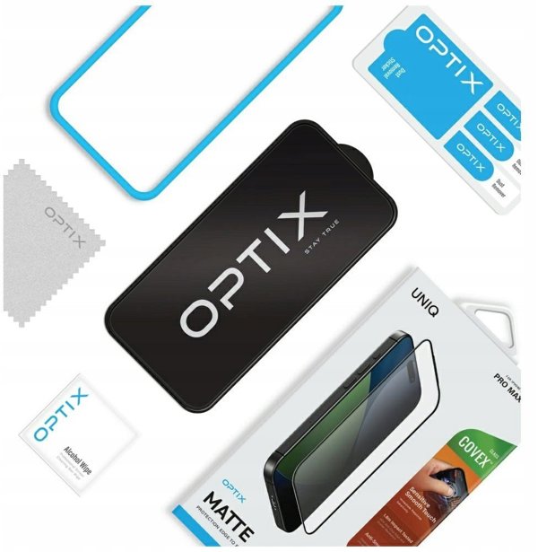 Tempered Glass UNIQ Optix Matte για Apple iPhone 17 ματ