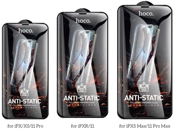 Tempered glass για iPhone XS MAX / 11 PRO MAX HOCO HD Anti-static 25 τεμάχια G10