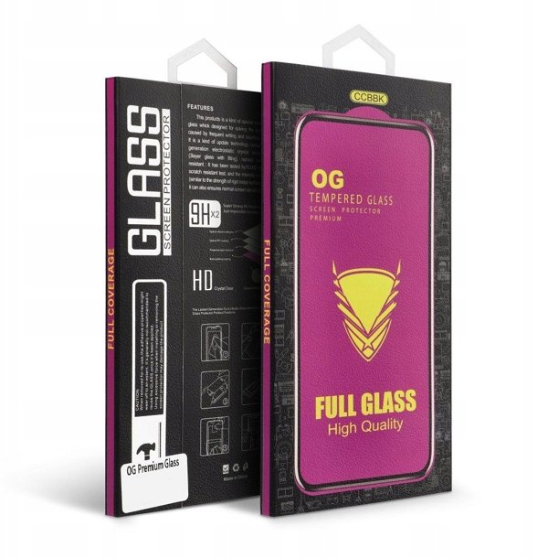 TelForceOne Tempered Glass OG Premium για iPhone 16 Pro Max, Προστασία Οθόνης, Μαύρο