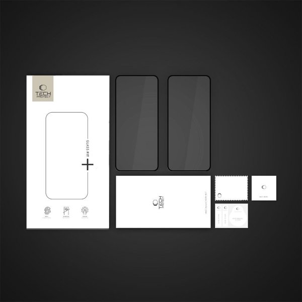 TEMPERED GLASS TECH-PROTECT GLASS FIT+ 2-PACK GALAXY XCOVER 7 / 7 PRO BLACK