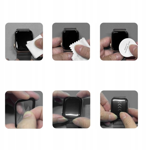 Tech-Protect Υβριδικό Γυαλί Glass Flex+ για Garmin Venu 3, 2-Pack, Black