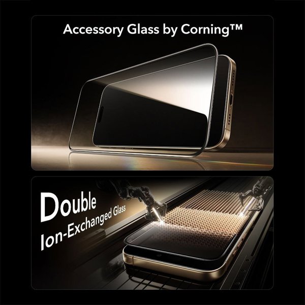 ΣΚΛΗΡΥΜΕΝΟ ΓΥΑΛΙ ESR ULTRAFIT ARMORITE PRO TEMPERED GLASS IPHONE 17 PRO CLEAR