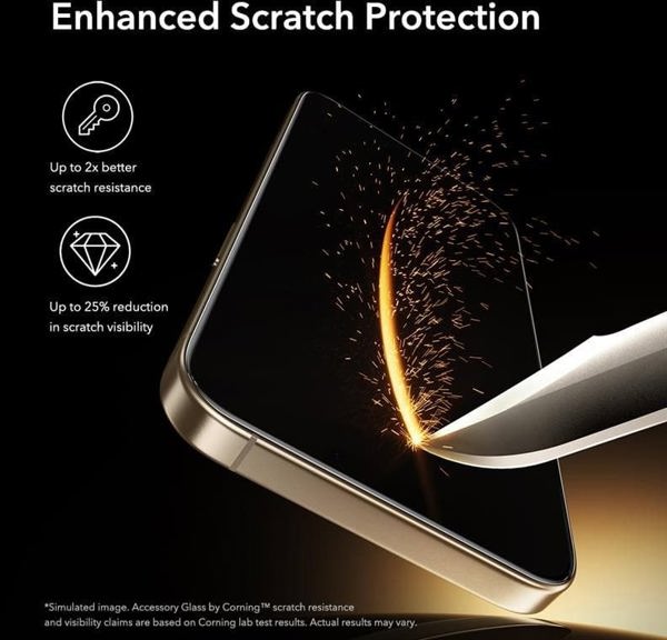 ΣΚΛΗΡΥΜΕΝΟ ΓΥΑΛΙ ESR ULTRAFIT ARMORITE PRO TEMPERED GLASS IPHONE 17 PRO CLEAR