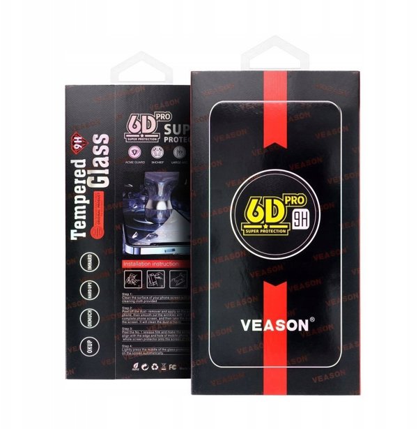 Veason Tempered Glass 6D Pro για Samsung Galaxy S22 / S23 - Μαύρο