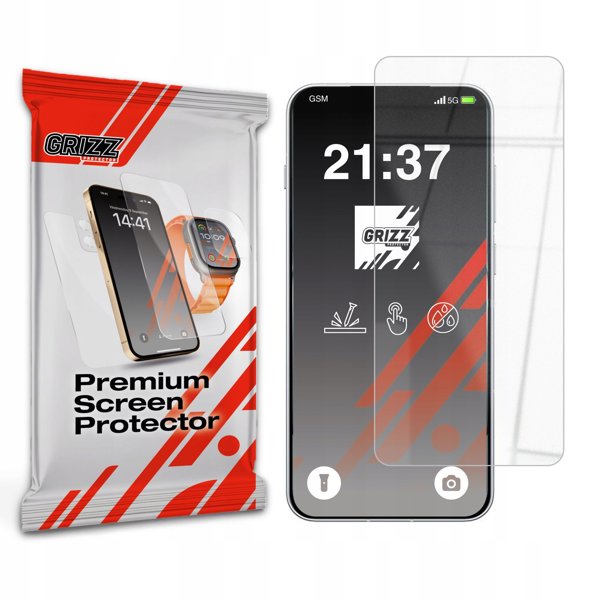 GrizzGlass Υβριδικό Γυαλί Προστασίας Οθόνης για Oppo K13 - HybridGlass