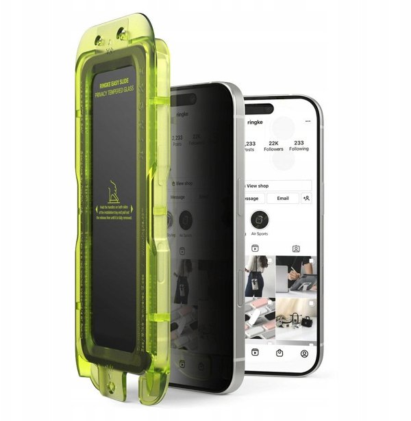 Γυαλί απορρήτου Ringke Easy Slide για Apple iPhone 17 Privacy [2 PACK]