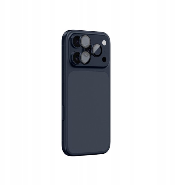 AMAZINGTHING Γυαλί Προστασίας Κάμερας για iPhone 17 Pro / Pro Max, Μπλε Αλουμινένιο Πλαίσιο