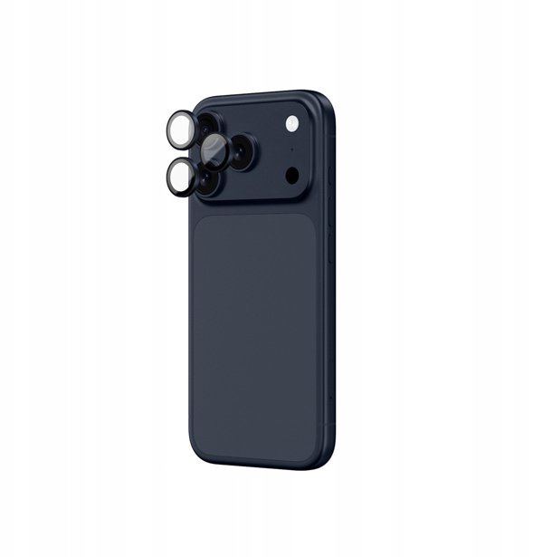 AMAZINGTHING Γυαλί Προστασίας Κάμερας για iPhone 17 Pro / Pro Max, Μπλε Αλουμινένιο Πλαίσιο