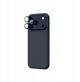 AMAZINGTHING Γυαλί Προστασίας Κάμερας για iPhone 17 Pro / Pro Max, Μπλε Αλουμινένιο Πλαίσιο