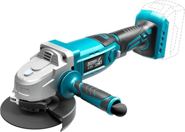 Γωνιακός Τροχός Dedra DED7051 Ασύρματος 125mm/115mm 8.500rpm