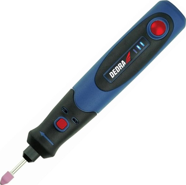 Dedra Μίνι Πολυεργαλείο Περιστροφικό 3.6V, Ασύρματο USB, Ρυθμιζόμενη Ταχύτητα 15000rpm, 0.1kg