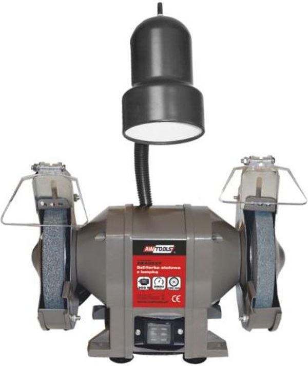 AWTools Επιτραπέζιος Τροχός AW05101, 300W, 150mm με Λάμπα