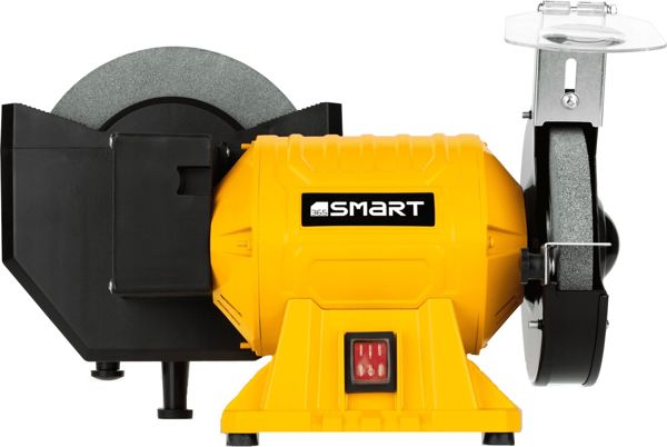 Smart SM-04-04150/200 Επιτραπέζιος Μύλος Λείανσης με Βάση από Χυτό Αλουμίνιο και Προστατευτικά Σπινθήρων