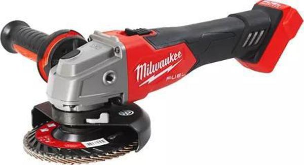 Milwaukee FSAG125X-0X Γωνιακός Τροχός Μπαταρίας 125mm, 8500rpm, Χωρίς Μπαταρία & Φορτιστή