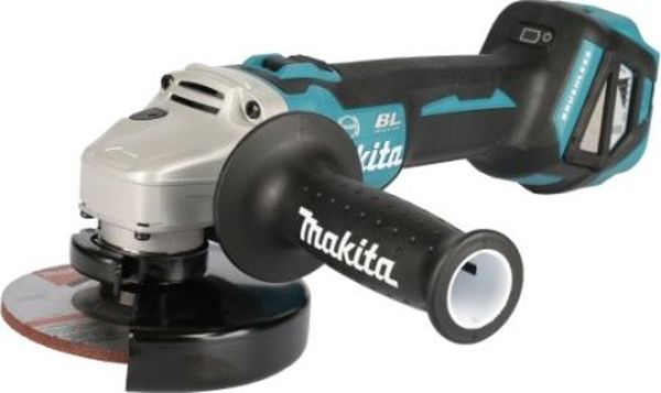 Makita Γωνιακός Τροχός Μπαταρίας 125mm, Με Ρύθμιση Ταχύτητας & Απαλή Εκκίνηση, 8500 rpm, 2.4kg