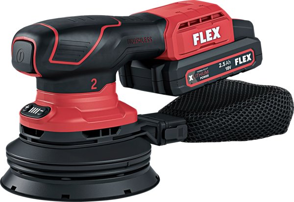 FLEX Polishers Ασύρματο τροχιακό τριβείο FLEX ORE 2-125 18-EC C