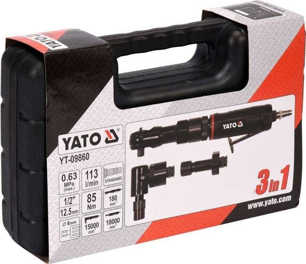 Τρίβειο Yato ΣΕΤ ΠΝΕΥΜΑΤΙΚΟ 3ΣΕ1