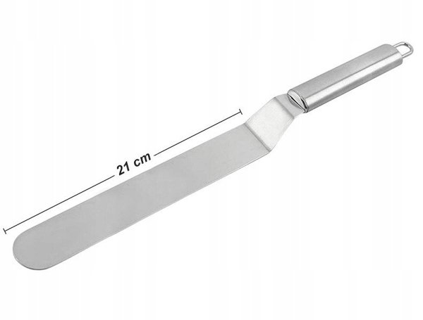 Σπάτουλα ζαχαροπλαστικής μεταλλική 38cm BRUNBESTE BB-3071 για κοπή και σερβίρισμα τούρτας