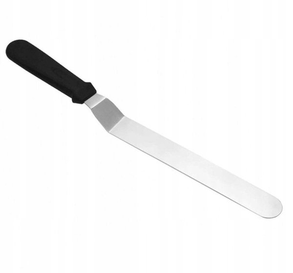 Σπάτουλα ζαχαροπλαστικής μεταλλική 38cm BRUNBESTE BB-3071 για κοπή και σερβίρισμα τούρτας