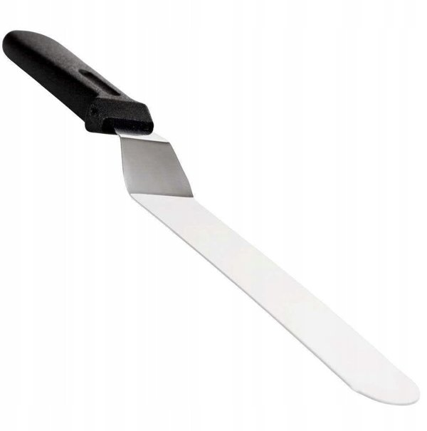 Σπάτουλα ζαχαροπλαστικής μεταλλική 38cm BRUNBESTE BB-3071 για κοπή και σερβίρισμα τούρτας