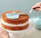 Σπάτουλα ζαχαροπλαστικής μεταλλική 38cm BRUNBESTE BB-3071 για κοπή και σερβίρισμα τούρτας