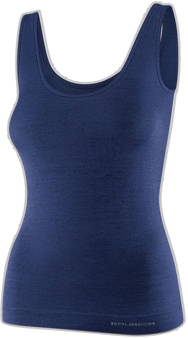 Γυναικείο αμάνικο μπλουζάκι TA1059W COMFORT MERINO μπλε S